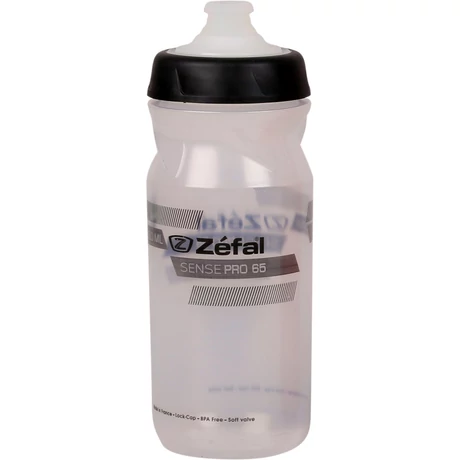 Zefal Sense Pro 65 kulacs, 650 ml, csavaros, átlátszó
