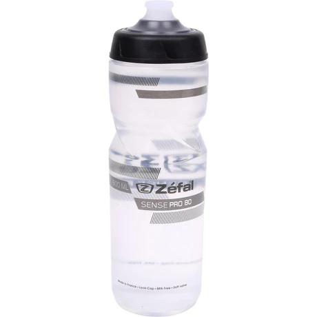 Zefal Sense Pro 80 kulacs, 800 ml, csavaros, átlátszó