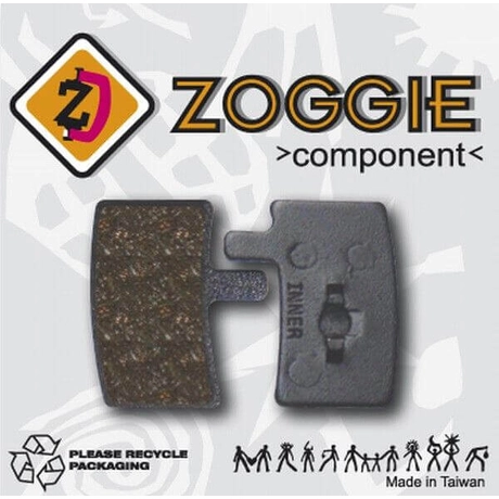 Zoggie fékbetét Hayes Stroker tárcsafékhez, acél alap - szintetikus pofa