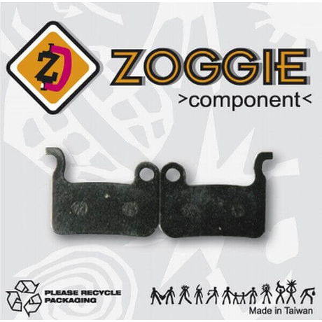 Zoggie fékbetét Shimano XTR, Saint tárcsafékhez, acél alap - szintetikus pofa
