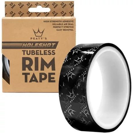 Peaty's Holeshot öntapadós tubeless és tömlővédő szalag, 10 m x 37 mm