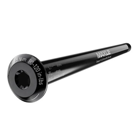 Sram Maxle Stealth hátsó átütőtengely csavaros, 12x142/164 mm, M12x1,5, alumínium, fekete