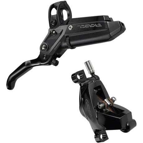 Sram Code Silver Stealth hidraulikus tárcsafék, első, féktárcsa nélkül, fekete