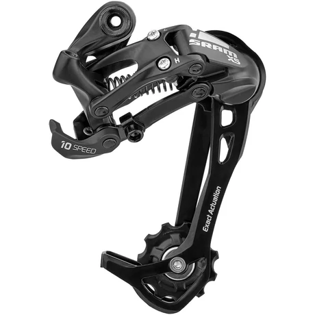 Sram X5 hátsó váltó, hosszú kanalas, 10s, fekete