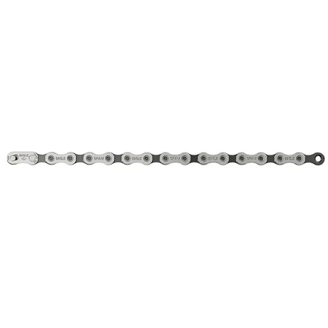 Sram Eagle S200 kerékpár lánc, 12s, 126 szem, patentszemmel, fekete-ezüst