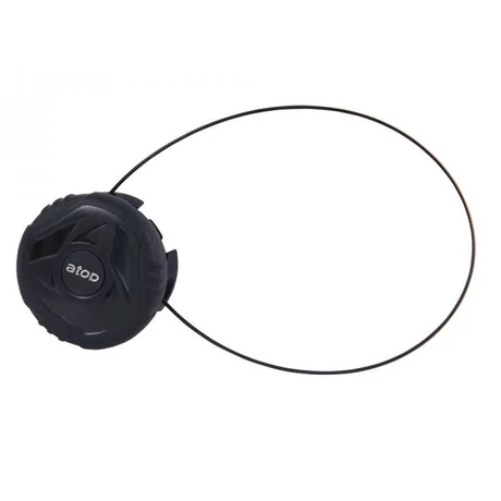 FLR A-A42 Reel Knob gyorsfűző, tekerővel, 40 cm, fekete, párban