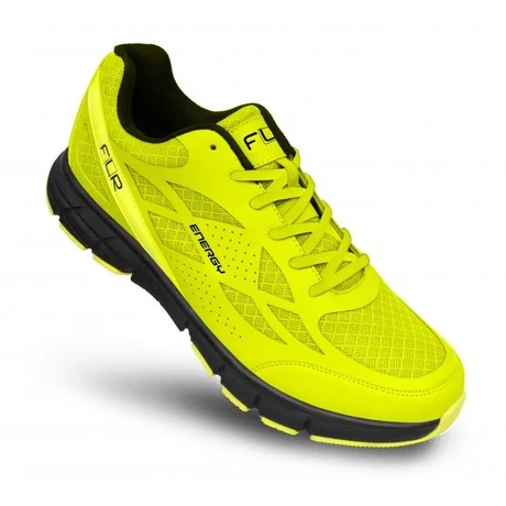 FLR Energy MTB kerékpáros cipő, SPD, neon sárga, 36-os
