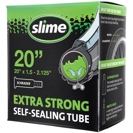 Slime Smart Tube 20 x 1,5-2,125 (40-57x406) defektvédett BMX belső gumi, AV40 (40 mm hosszú szeleppel, autós)