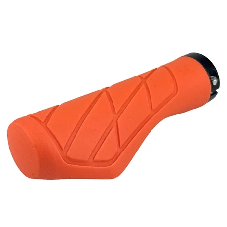 Velotech ergonomikus bilincses markolat, 135 mm, narancssárga, fekete bilinccsel
