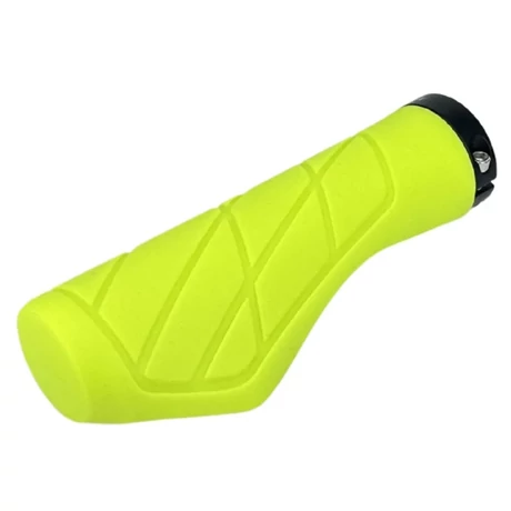 Velotech ergonomikus bilincses markolat, 135 mm, neonsárga, fekete bilinccsel