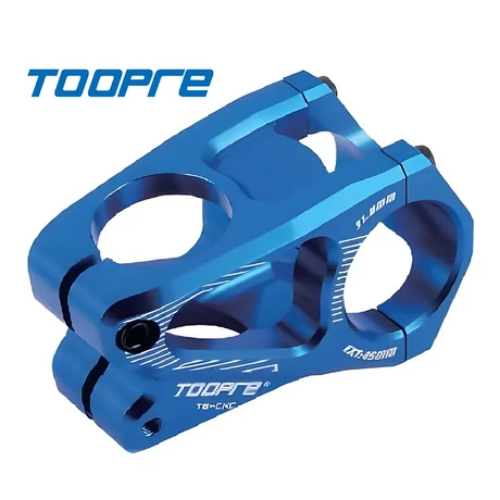 Toopre A-Head kormányszár (stucni), 45x31,8 mm, -6 fok, alu, kék