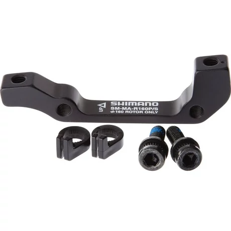 Shimano SM-MA-R160P/S tárcsafék adapter, hátsó, IS-PM160, alumínium, fekete
