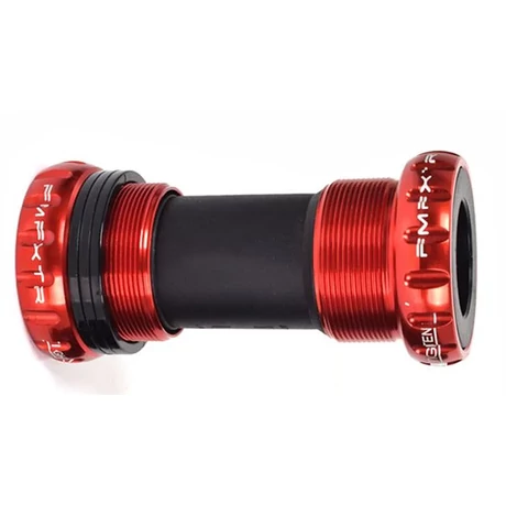 FMFXTR Shimano kompatibilis MTB Hollowtech II integrált középcsapágy, BSA, 68-73 mm, piros