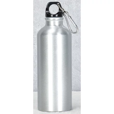 Spyral alumínium kulacs, 750 ml, csavaros, ezüst színű