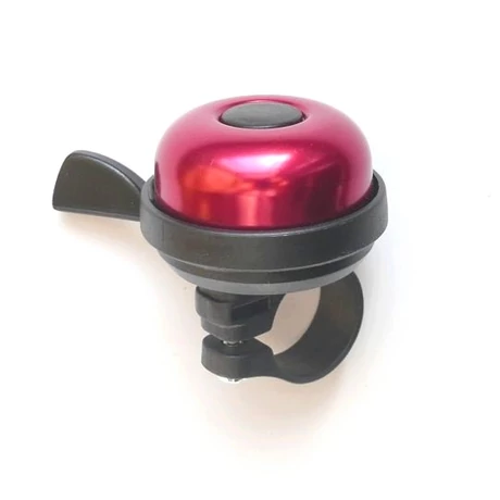 Spyral ding-dong csengő, 40 mm, alumínium, piros
