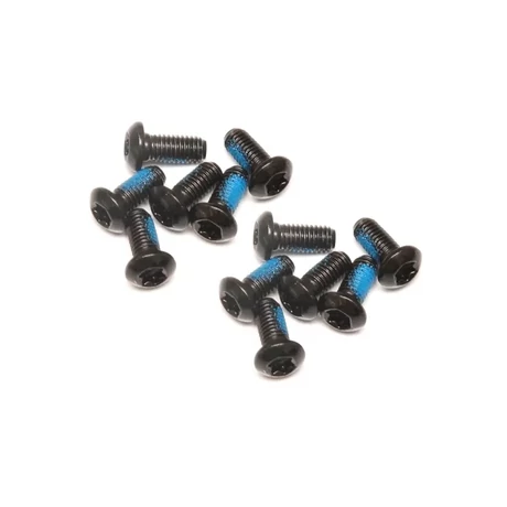 Spyral féktárcsa csavar szett, 12 db, T25, M5 x 10 mm, fekete