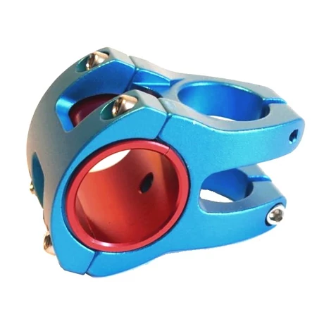Spyral OEM A-Head kormányszár (stucni), 35x35/31,8 mm, 0 fok, alumínium, kék