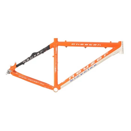Neuzer Cheetah 26-os MTB kerékpár váz, alumínium, narancs-fehér, 17 col