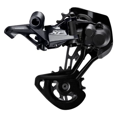 Shimano Deore XT RD-M8100 MTB hátsó váltó, 12s, közepes kanalas, Shadow RD+, fekete