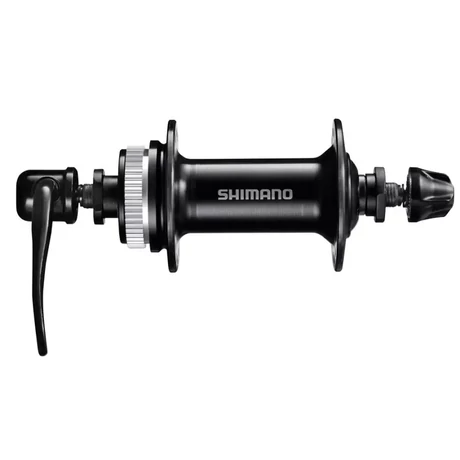 Shimano Cues HB-QC300 első kerékagy, 32H, tárcsafékes (CenterLock), gyorszáras, fekete, OEM kiszerelés