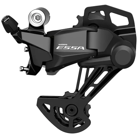 Shimano Essa RD-U2000 hátsó váltó, 8s, közepes kanalas, csavaros, Shadow, fekete