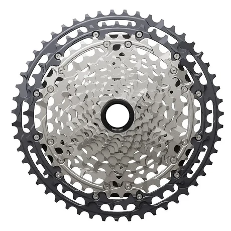 Shimano XT CS-M8200 kazettás lánckeréksor, 12s, 10-51T, MicroSpline, alu-acél 463g, ezüst-fekete, OEM kiszerelés