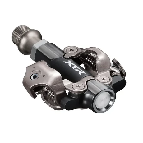 Shimano XTR PD-M9200 SPD pedál, rövid tengelyes, 315g, ezüst-fekete