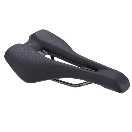 BBB BSD-157 Echelon Comfort sportos túra nyereg, anatomikus, 265x155 mm, 303g, fekete