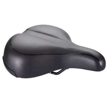BBB BSD-94 Meander Upright városi komfort nyereg, 265x225 mm, 718g, fekete