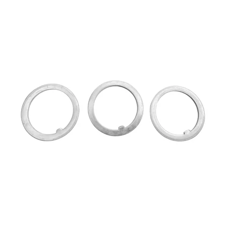 Kalloy alátét menetes kormánycsapágyhoz 25,4 x 2 mm (1 colos), alu, 3db, ezüst