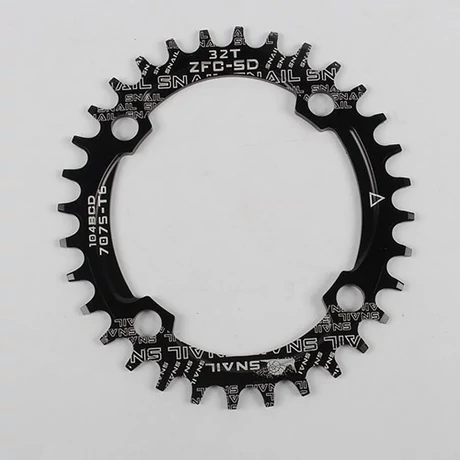 Spyral Speed ovális első MTB lánckerék 32T, 4x104 mm, 1x9-12s, narrow-wide, alumínium, fekete