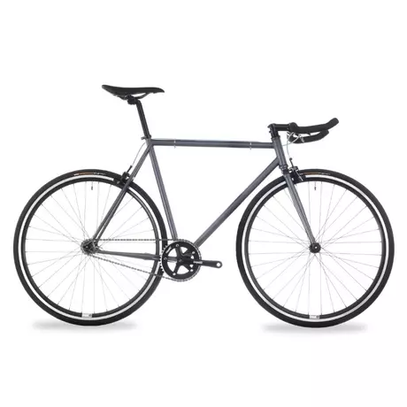 Csepel Royal 4* (2017) férfi 700c fixi-single speed kerékpár, CroMo acél, 52 cm, matt szürke