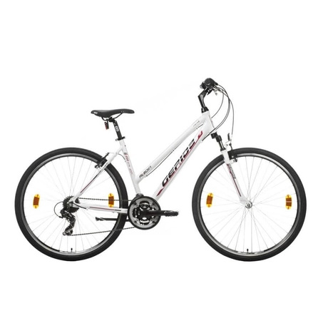 Gepida Alboin 200 CRS alu 28-as női cross kerékpár, 21s, 52 cm, fehér
