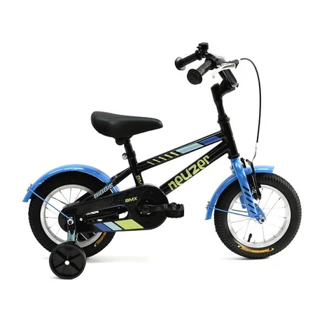 Neuzer BMX 2022 12-es fiú kerékpár, 1s, acél, fekete-kék-sárga