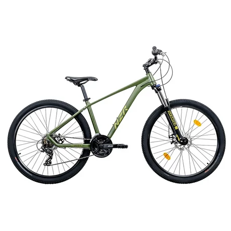 Neuzer Duster Hobby Disc 2025 férfi 27,5-es MTB kerékpár, 21s, alumínium, M-es vázméret, zöld
