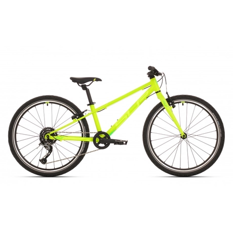 Superior F.L.Y. 24 2020 24-es gyerek kerékpár, 8s, alumínium, matt zöld-sárga