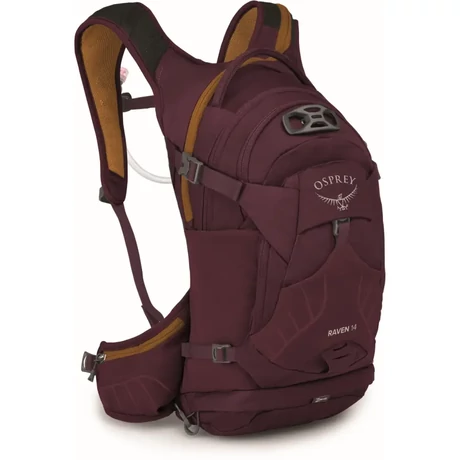 Osprey Raven 14 női kerékpáros hátizsák, Hydrapak ivótasakkal, 14L, lila