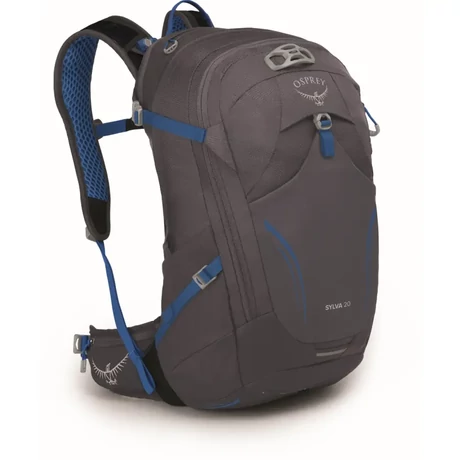 Osprey Sylva 20 női kerékpáros hátizsák, esőhuzattal, 20L, grafitszürke
