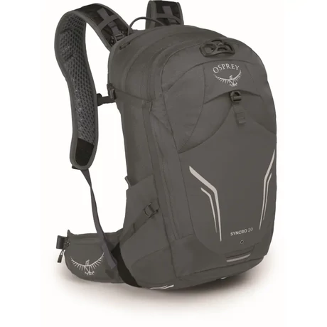 Osprey Syncro 20 kerékpáros hátizsák, esőhuzattal, 20L, grafitszürke