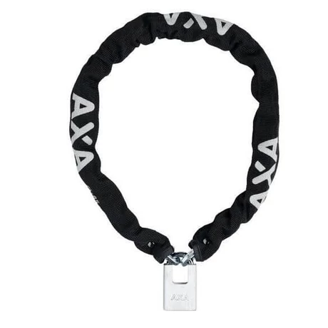 Axa Clinch láncos lakat, 85 cm x 6 mm, fekete