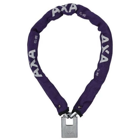 Axa Clinch láncos lakat, 95 cm, lila
