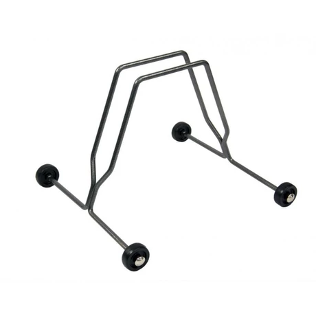 Gioma Bike Rack Easy gurulós földön álló kerékpár állvány acél, szürke