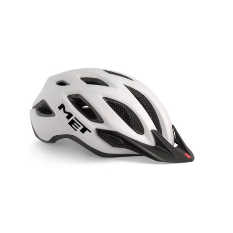 MET Crossover unisex MTB bukósisak, XL-es méret (60-64 cm), fehér