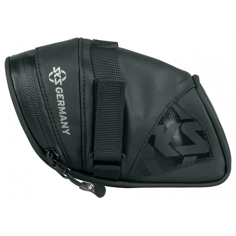SKS Explorer Straps 500 nyeregtáska, tépőzáras, 0,5L, fekete