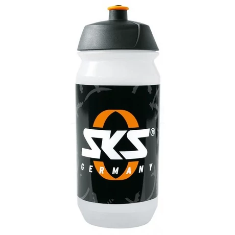 SKS Bottle műanyag kulacs, 500 ml, csavaros, átlátszó