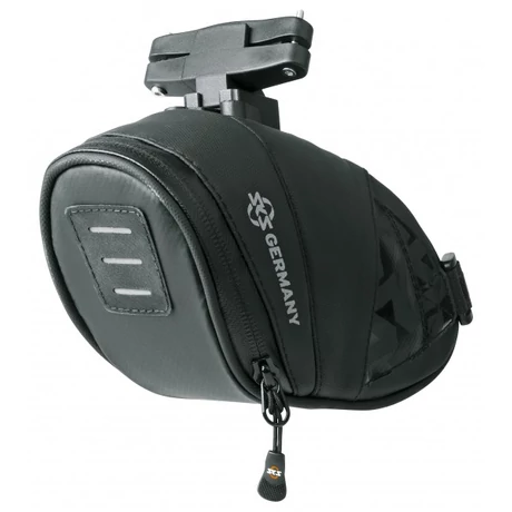 SKS Explorer Click 800 nyeregtáska, gyorszáras, 0,8L, fekete