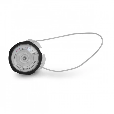 FLR A-A17 Reel Knob gyorsfűző, tekerővel, 55 cm, fehér, párban