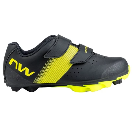 Northwave Hammer Junior MTB SPD kerékpáros cipő, fekete-neonsárga, 32-es
