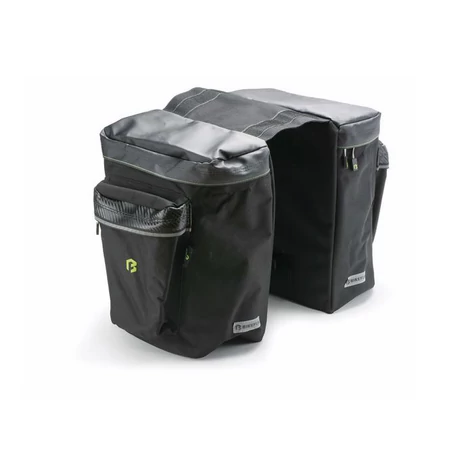 Bikefun Bundle két részes táska csomagtartóra, 25L, fekete