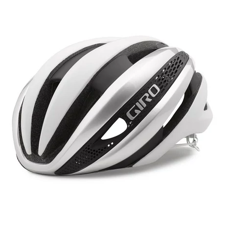 Giro Synthe országúti bukósisak, M-es (55-59 cm), matt fehér-ezüst
